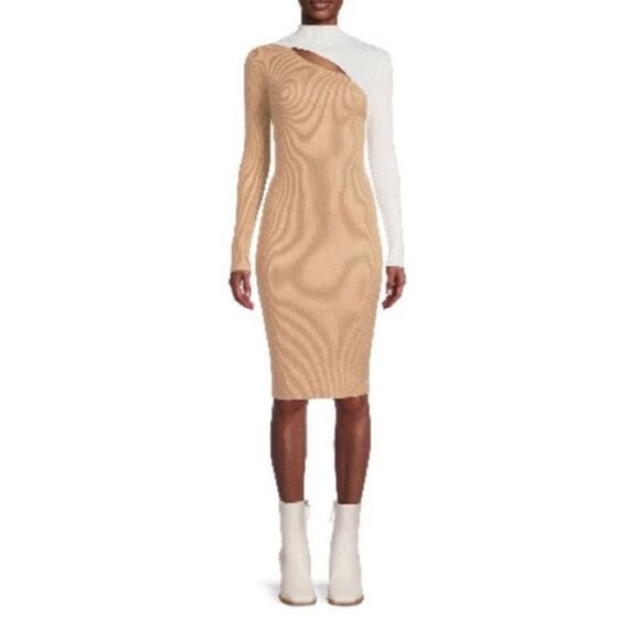 Women’s Juniors Funnel Neck Ribbed Dresses 2-Pack Size XS - Picture 6 of 9